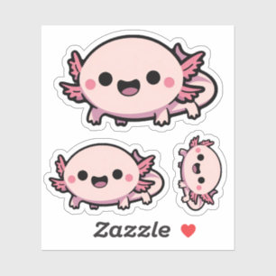 Cute Chibi Axolotl