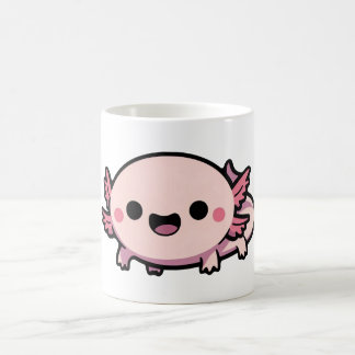 Cute Chibi Axolotl Coffee Mug
