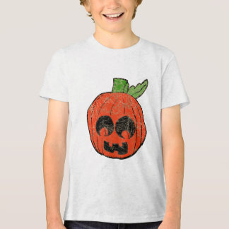 Cute Chibi pumpkin Tri-Blend Shirt