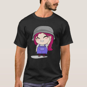 Cute Chibi Style Kawaii Anime Girl T-Shirt