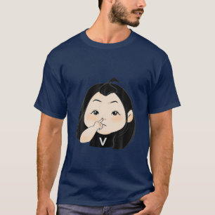 Cute Chibi Style Kawaii Anime Girl T-Shirt