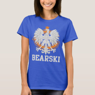 Cute Chicago Polish Bearski Heritage T-Shirt