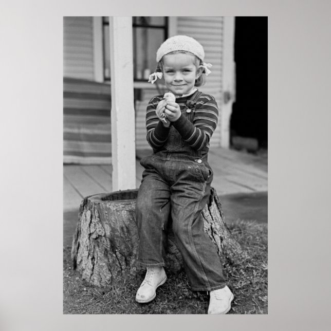 Cute Chick, 1937 Poster (Front)