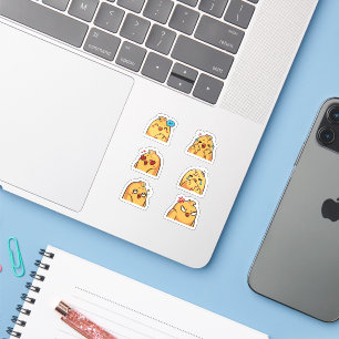 Cute Chick Emotions Sticker Set