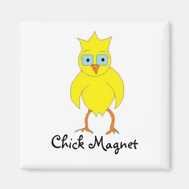 Cute Chick Magnet (Front)