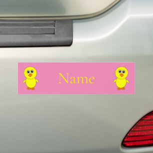 Cute Chick Thunder_Cove Bumper Sticker