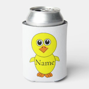 Cute Chick Thunder_Cove Can Cooler