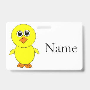 Cute Chick Thunder_Cove ID Badge