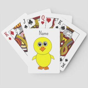 Cute Chick Thunder_Cove Playing Cards