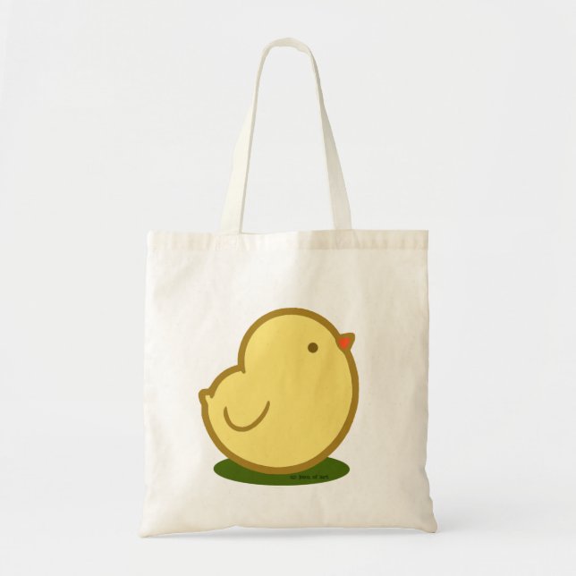 Cute Chick Tote Bag (Front)