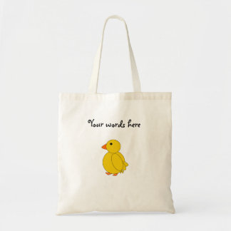 Cute chickadee tote bag