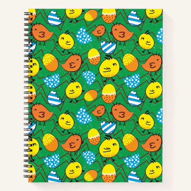 cute chickcute chick Socks Notebook (Front)