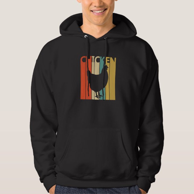 Cute Chicken Animal Hoodie (Front)