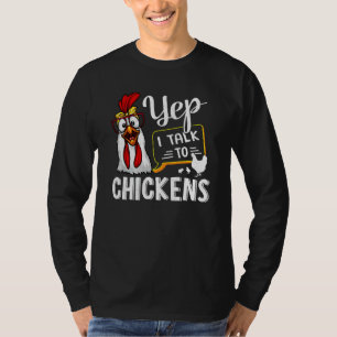 Cute Chicken Art For Men Women Kids Chicken Farmer T-Shirt