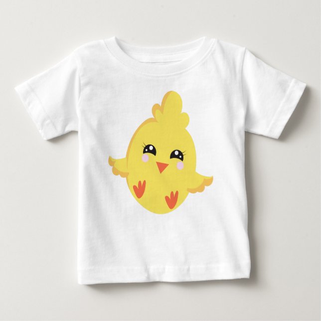 Cute Chicken, Baby Chicken, Little Chicken, Chick T-Shirt (Front)