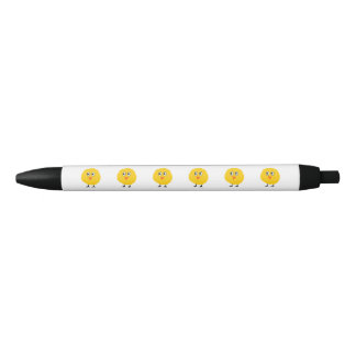 Cute chicken cartoon black ink pen