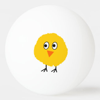 Cute chicken cartoon ping pong ball