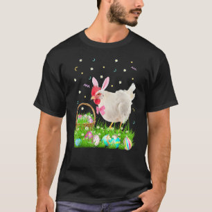 Cute Chicken Easter Day Bunny Eggs Easter Costume  T-Shirt