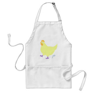 Cute chicken-"hun" in Yiddish Standard Apron