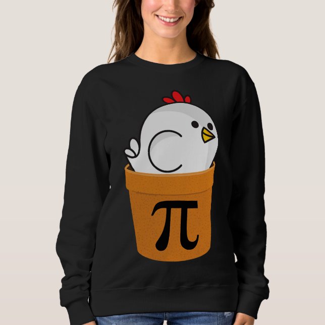 Cute Chicken in the pot   Sweatshirt (Front)