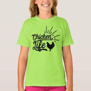 Cute Chicken Lover Gift Farm Rooster Farmer T-Shirt