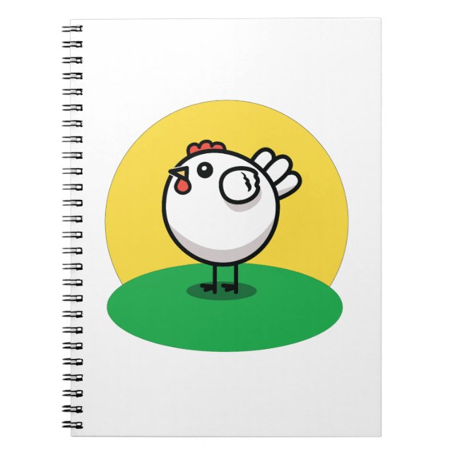 Cute Chicken Notebook (Front)