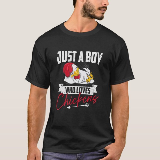 Cute Chicken Shirt Chicken Graphic_6 (Front)