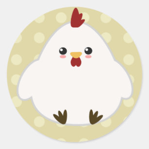 Cute Chicken Stickers