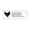 Cute Chicken with Pink Heart