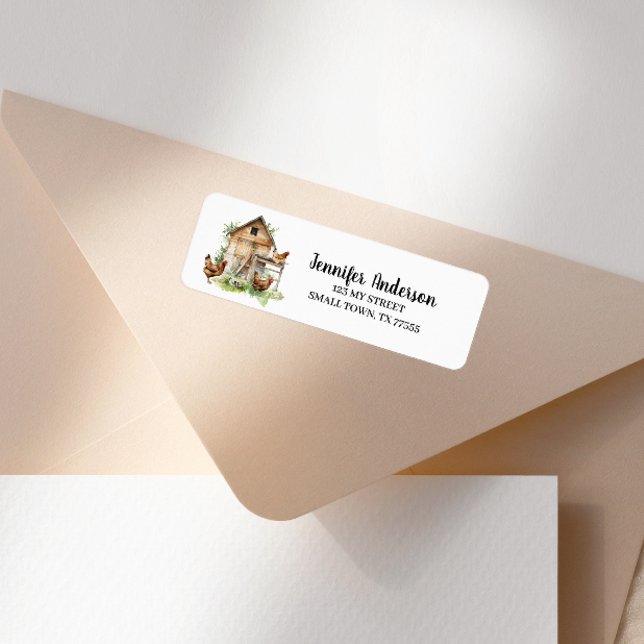 Cute Chickens Coop Barn Address (Creator Uploaded)