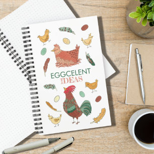 Cute Chickens Journal Notebook