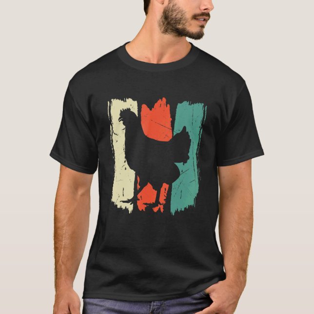 & Cute Chickens Saying  Chicken 2 T-Shirt (Front)