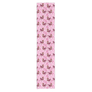Cute Chickens Short Table Runner