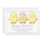 Cute Chicks Easter Egg Decoration Party Invitation