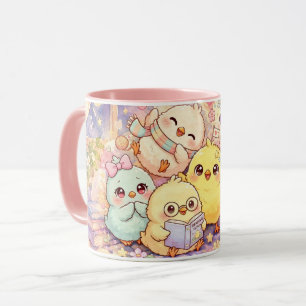 Cute Chicks Friends Mug