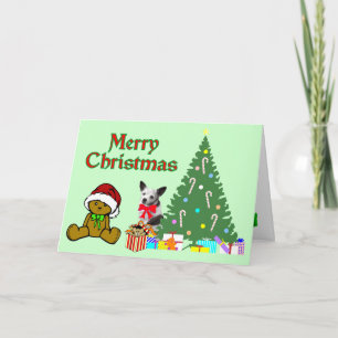 Cute Chihuahua Christmas Card