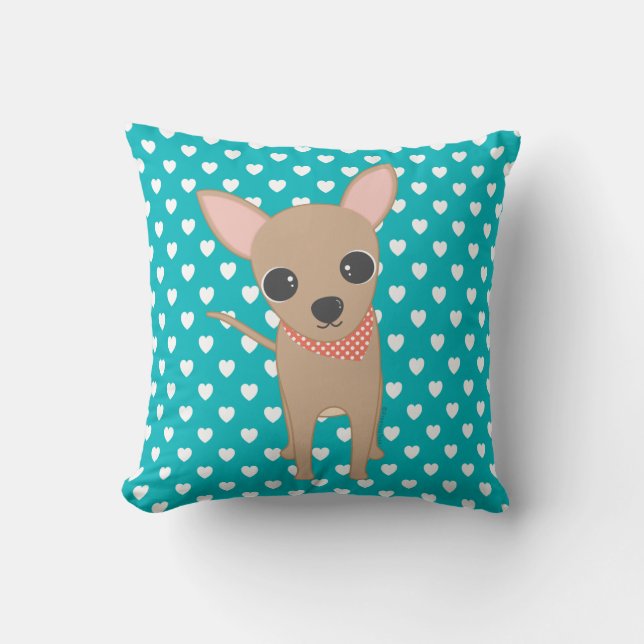 Cute Chihuahua Cushion (Front)