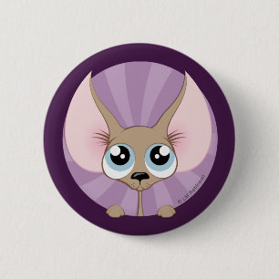 Cute Chihuahua Dog Button