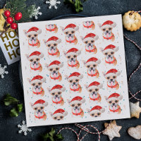 Cute Chihuahua Dog Christmas Pattern