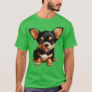 Cute Chihuahua Dog Dogs Chihuahuas 4 T-Shirt