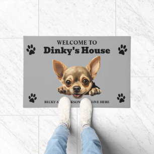 Cute Chihuahua Dog Doormat