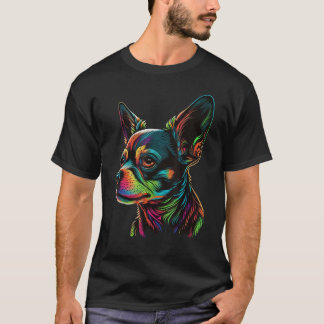 Cute Chihuahua Dog on Chihuahua  5 T-Shirt