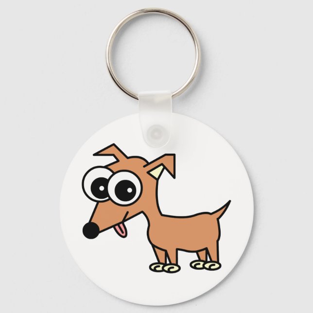 Cute Chihuahua Keychain (Front)