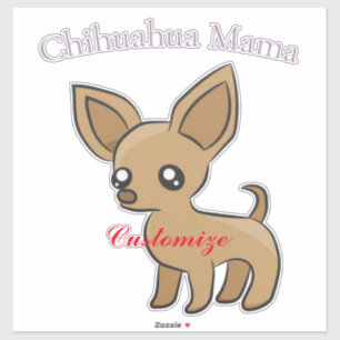 Cute Chihuahua Mama Art Thunder_Cove