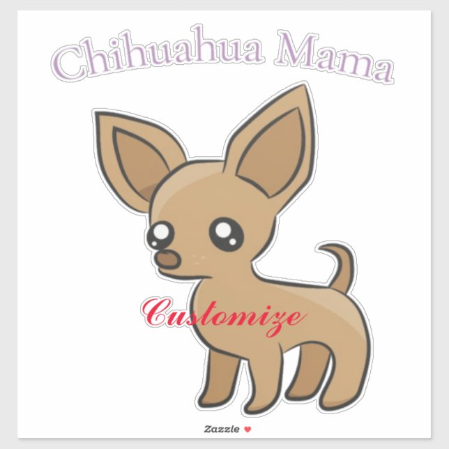 Cute Chihuahua Mama Art Thunder_Cove (Sheet)