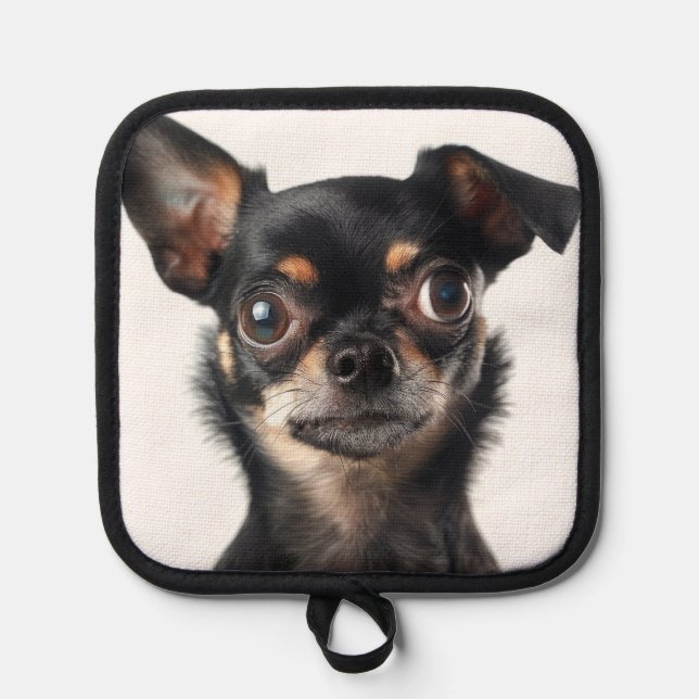 Cute Chihuahua Pot Holder (Front)