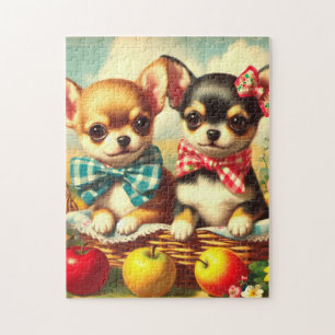 Cute Chihuahua Puppies Jigsaw Puzzle