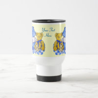 cute childrens picture with three old teddy bears