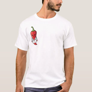 Cute Chili Pepper Doctor Character T-Shirt