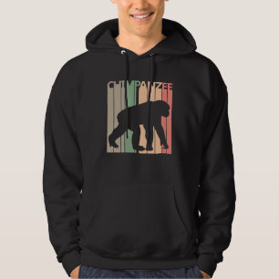 Cute chimpanzee animal hoodie